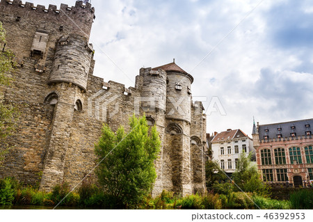 Castle Gravensteen in Ghent 46392953