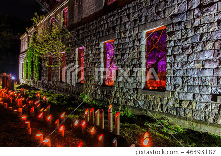 河架Katajima竹燈籠節日夜景魚雷射擊試驗場地追踪[長崎縣東Hos-郡] 46393187