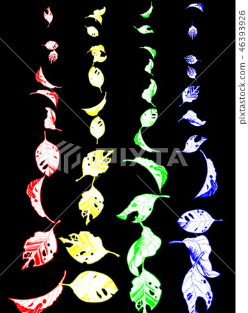 Four color leaves Four color leaves 46393926