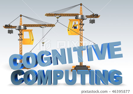 Cognitive computing concept - 3d rendering 46395877