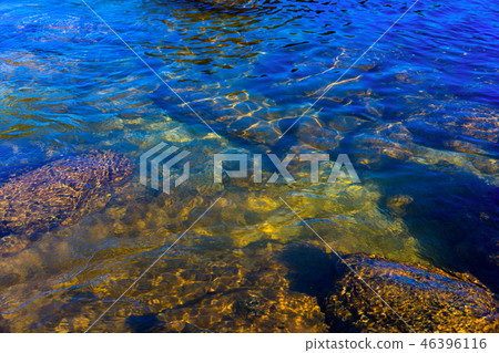 Yanui Beach with sunrise in Phuket, Thailand 46396116