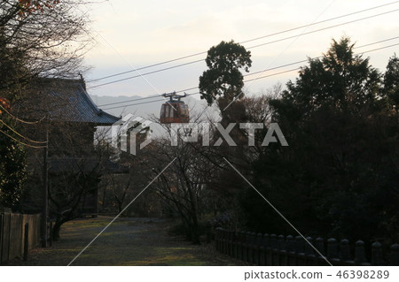 【四國特別20聖地】德島縣冬日黃昏三好市15號橋倉寺索道 46398289