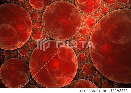 Abstract spherical surface Abstract spherical surface 46398811