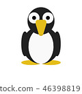 Bird Penguin Cute Animal Cartoon Character For Kid 46398819