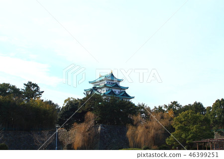 名古屋城堡在冬天 名古屋城堡在冬天 46399251