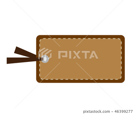 Tag frame frame sticky note - Stock Illustration [46399277] - PIXTA