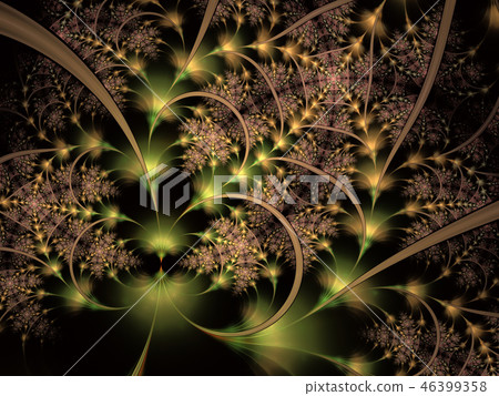 Fantasy bizarre geometric shape of structures Fantasy bizarre geometric shape of structures 46399358