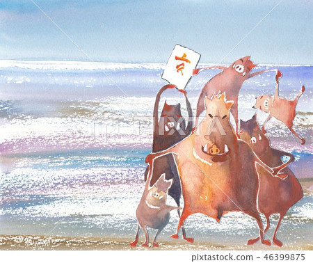 新年卡的材料 新年卡的材料 46399875