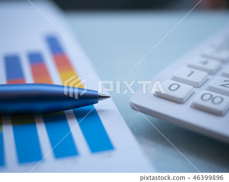 Business image · graph · calculator Business image · graph · calculator 46399896