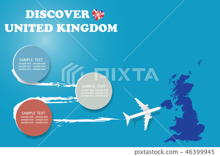 Discover United Kingdom template vector Discover United Kingdom template vector 46399945