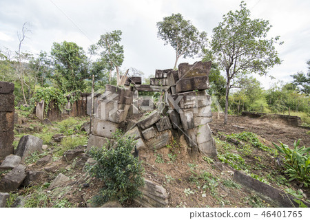 CAMBODIA SRA EM PRASAT NEAK BUOS KHMER TEMPLE 46401765