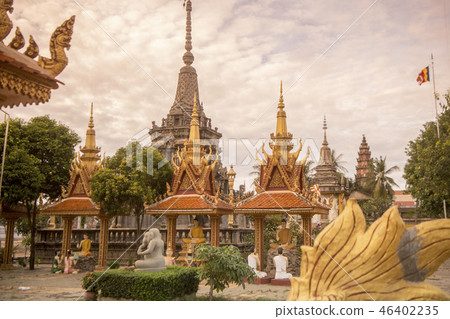 CAMBODIA KAMPONG THOM WAT KAMPONG TEMPLE CAMBODIA KAMPONG THOM WAT KAMPONG TEMPLE 46402235