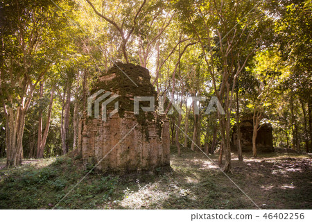CAMBODIA KAMPONG THOM SAMBOR PREI KUK TEMPLE CAMBODIA KAMPONG THOM SAMBOR PREI KUK TEMPLE 46402256