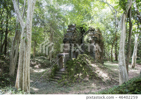 CAMBODIA KAMPONG THOM SAMBOR PREI KUK TEMPLE CAMBODIA KAMPONG THOM SAMBOR PREI KUK TEMPLE 46402259