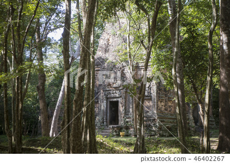 CAMBODIA KAMPONG THOM SAMBOR PREI KUK TEMPLE 46402267