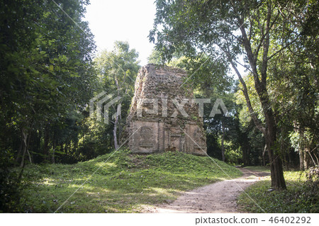 CAMBODIA KAMPONG THOM SAMBOR PREI KUK TEMPLE CAMBODIA KAMPONG THOM SAMBOR PREI KUK TEMPLE 46402292