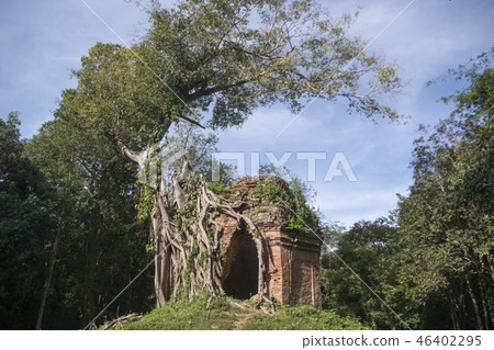 CAMBODIA KAMPONG THOM SAMBOR PREI KUK TEMPLE CAMBODIA KAMPONG THOM SAMBOR PREI KUK TEMPLE 46402295