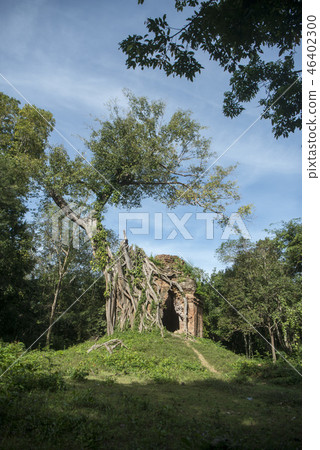 CAMBODIA KAMPONG THOM SAMBOR PREI KUK TEMPLE CAMBODIA KAMPONG THOM SAMBOR PREI KUK TEMPLE 46402300