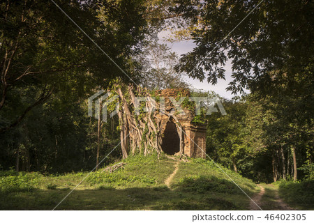 CAMBODIA KAMPONG THOM SAMBOR PREI KUK TEMPLE 46402305