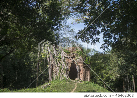 CAMBODIA KAMPONG THOM SAMBOR PREI KUK TEMPLE 46402308