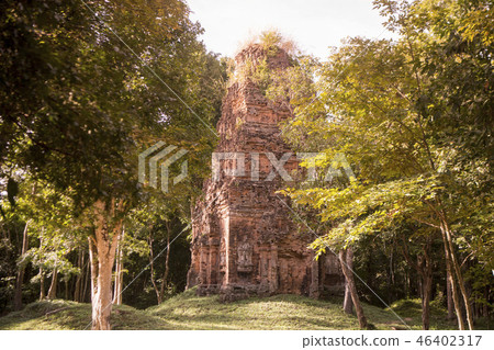 CAMBODIA KAMPONG THOM SAMBOR PREI KUK TEMPLE CAMBODIA KAMPONG THOM SAMBOR PREI KUK TEMPLE 46402317