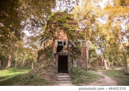 CAMBODIA KAMPONG THOM SAMBOR PREI KUK TEMPLE CAMBODIA KAMPONG THOM SAMBOR PREI KUK TEMPLE 46402330