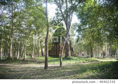 CAMBODIA KAMPONG THOM SAMBOR PREI KUK TEMPLE CAMBODIA KAMPONG THOM SAMBOR PREI KUK TEMPLE 46402338