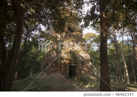 CAMBODIA KAMPONG THOM SAMBOR PREI KUK TEMPLE CAMBODIA KAMPONG THOM SAMBOR PREI KUK TEMPLE 46402347