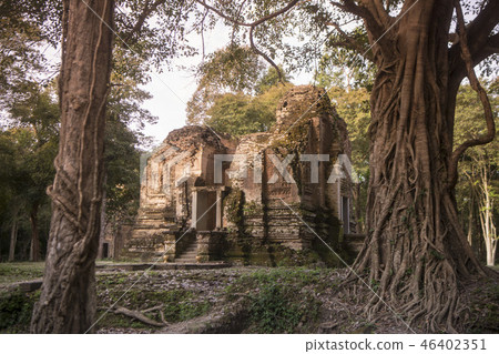 CAMBODIA KAMPONG THOM SAMBOR PREI KUK TEMPLE CAMBODIA KAMPONG THOM SAMBOR PREI KUK TEMPLE 46402351
