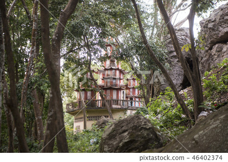 CAMBODIA KAMPONG THOM PHNOM SANTUK TEMPLE CAMBODIA KAMPONG THOM PHNOM SANTUK TEMPLE 46402374