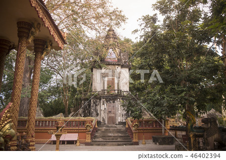 CAMBODIA KAMPONG THOM PHNOM SANTUK TEMPLE 46402394