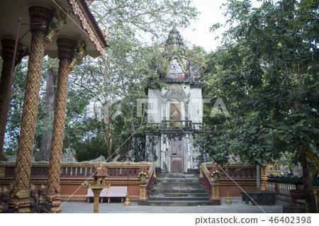 CAMBODIA KAMPONG THOM PHNOM SANTUK TEMPLE 46402398