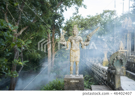 CAMBODIA KAMPONG THOM PHNOM SANTUK TEMPLE CAMBODIA KAMPONG THOM PHNOM SANTUK TEMPLE 46402407