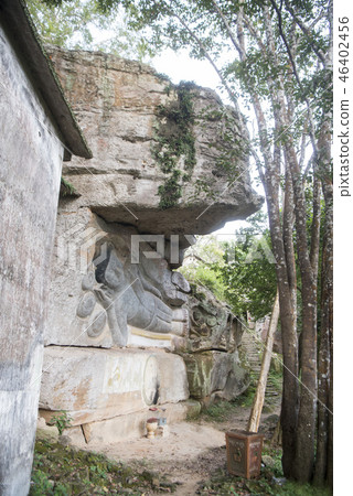 CAMBODIA KAMPONG THOM PHNOM SANTUK TEMPLE 46402456