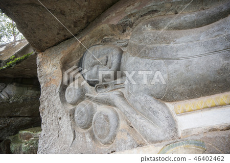 CAMBODIA KAMPONG THOM PHNOM SANTUK TEMPLE CAMBODIA KAMPONG THOM PHNOM SANTUK TEMPLE 46402462