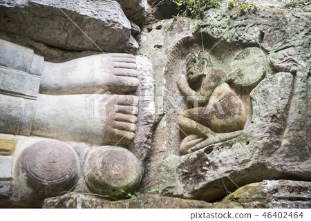 CAMBODIA KAMPONG THOM PHNOM SANTUK TEMPLE 46402464