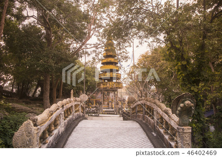 CAMBODIA KAMPONG THOM PHNOM SANTUK TEMPLE 46402469