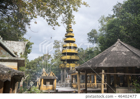 CAMBODIA KAMPONG THOM PHNOM SANTUK TEMPLE 46402477