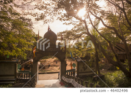 CAMBODIA KAMPONG THOM PHNOM SANTUK TEMPLE 46402496