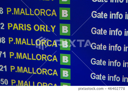 Fly to Mallorca. Fly to Mallorca. 46402778