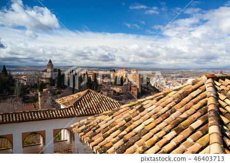 The Alhambra is a palace and fortress complex 46403713