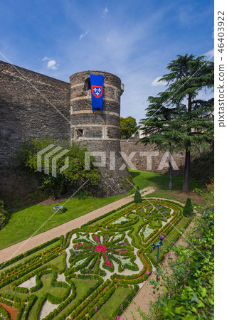 Angers castle in the Loire Valley - France 46403922