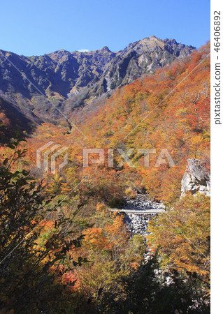 在秋葉的谷川山(牧川澤會議) 在秋葉的谷川山(牧川澤會議) 46406892