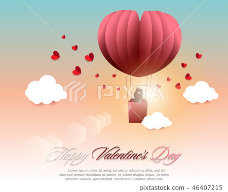 Happy valentines day greeting cards Happy valentines day greeting cards 46407215