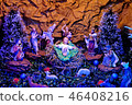 Christmas nativity scene with baby Jesus. 46408216