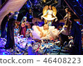 Christmas nativity scene with baby Jesus. 46408223