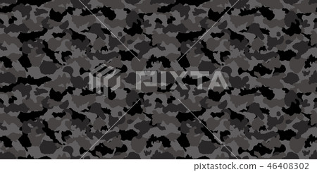 迷彩圖案 - 無縫 迷彩圖案 - 無縫 46408302