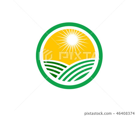Agriculture business logo template 46408374