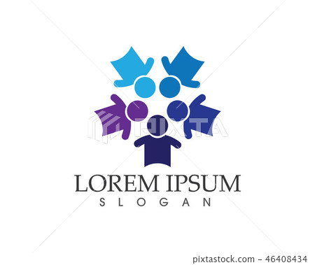 people care success health life logo template 46408434