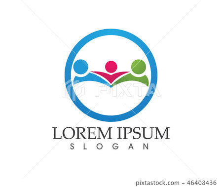 people care success health life logo template  46408436